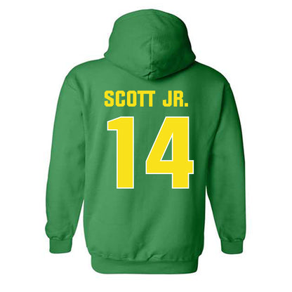 Oregon - NCAA Football : Aaron Scott Jr. - Sports Shersey Hooded Sweatshirt-1