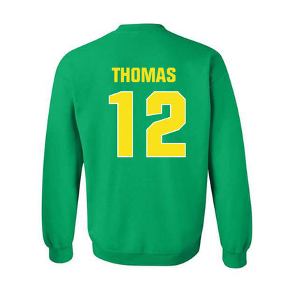 Oregon - NCAA Football : Brock Thomas - Sports Shersey Crewneck Sweatshirt-1