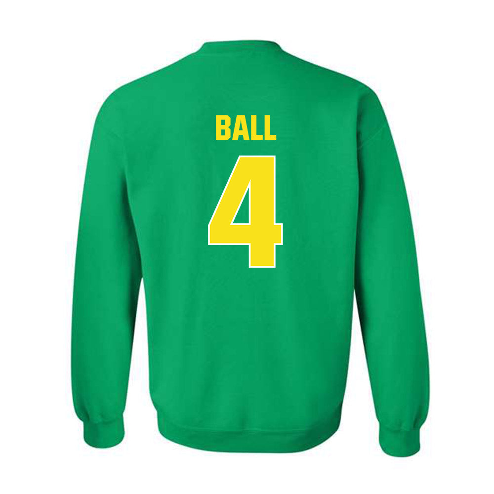 Oregon - NCAA Football : Tradarian Ball - Sports Shersey Crewneck Sweatshirt-1