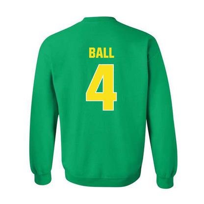 Oregon - NCAA Football : Tradarian Ball - Sports Shersey Crewneck Sweatshirt-1