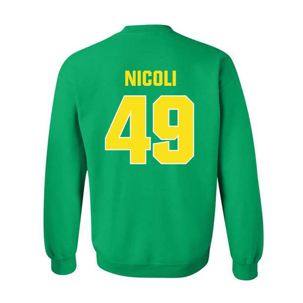 Oregon - NCAA Football : Jack Nicoli - Sports Shersey Crewneck Sweatshirt-1