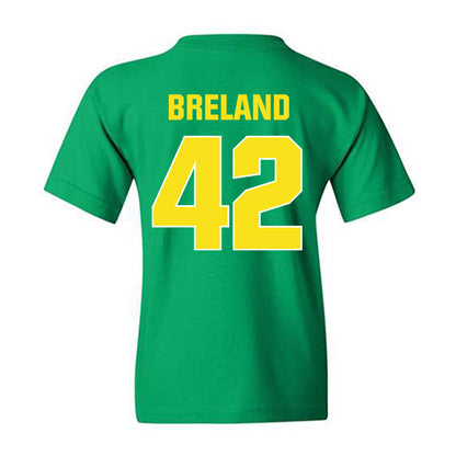 Oregon - NCAA Football : Aydin Breland - Sports Shersey Youth T-Shirt-1