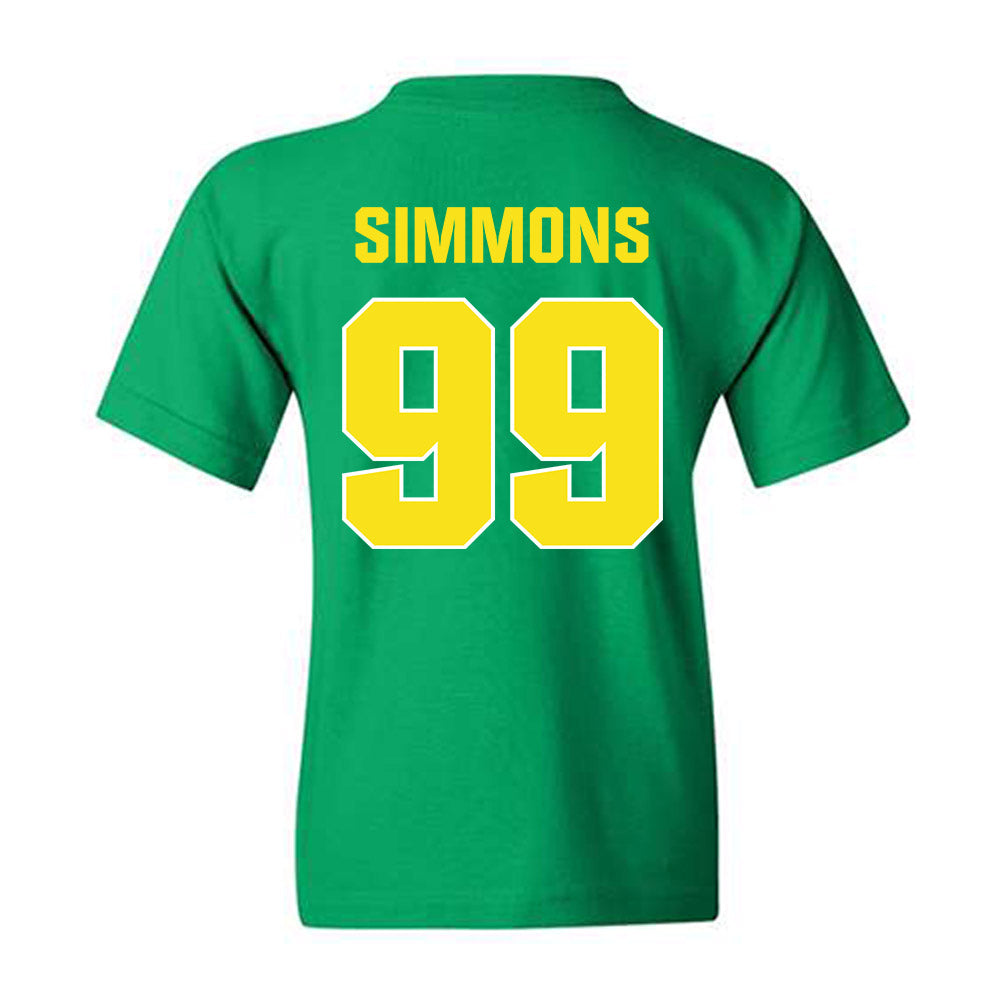 Oregon - NCAA Football : Jerome Simmons - Sports Shersey Youth T-Shirt-1