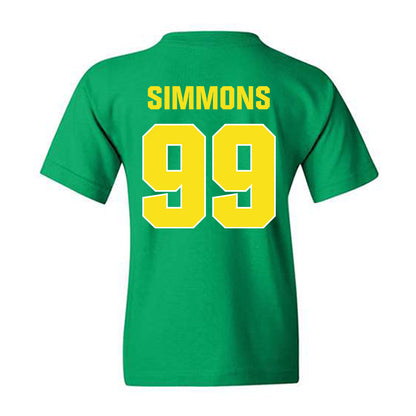 Oregon - NCAA Football : Jerome Simmons - Sports Shersey Youth T-Shirt-1