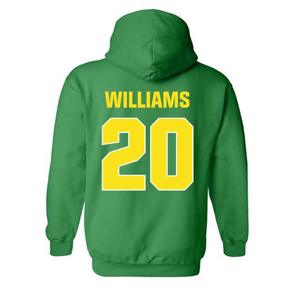 Oregon - NCAA Football : Dylan Williams - Sports Shersey Hooded Sweatshirt-1
