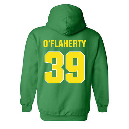 Oregon - NCAA Football : Cormac O'Flaherty - Sports Shersey Hooded Sweatshirt-1