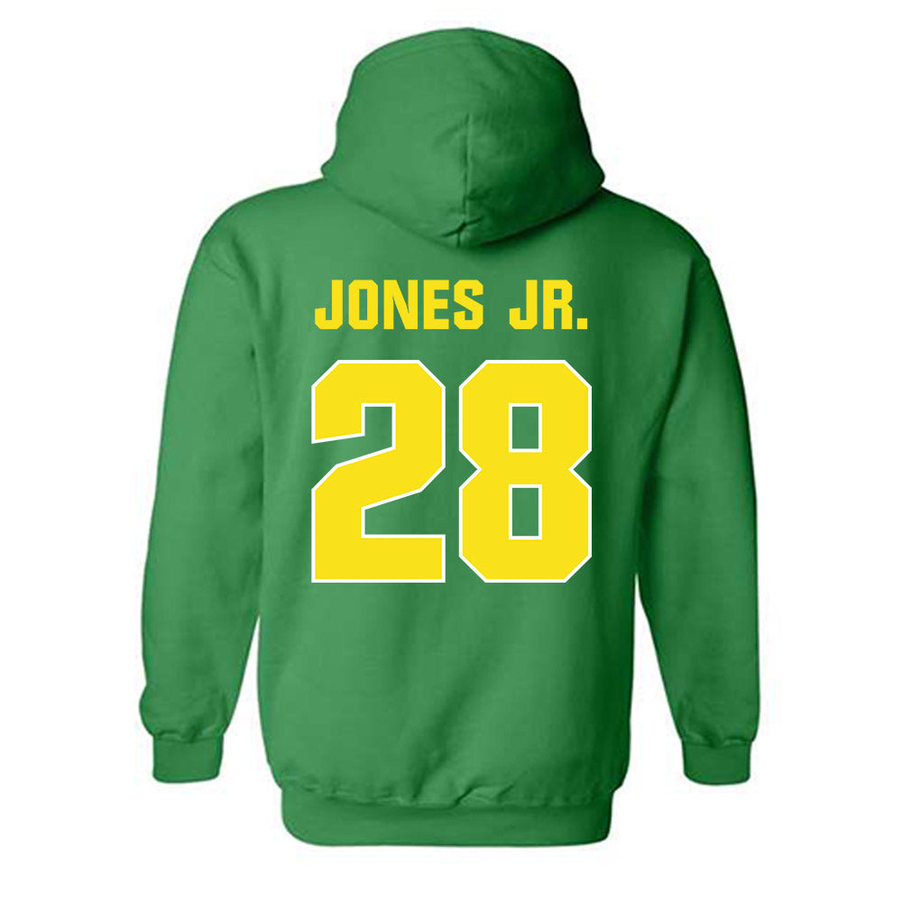 Oregon - NCAA Football : Anthony Jones Jr. - Sports Shersey Hooded Sweatshirt-1