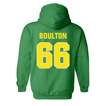 Oregon - NCAA Football : Bryce Boulton - Sports Shersey Hooded Sweatshirt-1