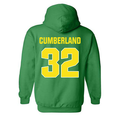 Oregon - NCAA Football : Tony Cumberland - Sports Shersey Hooded Sweatshirt-1