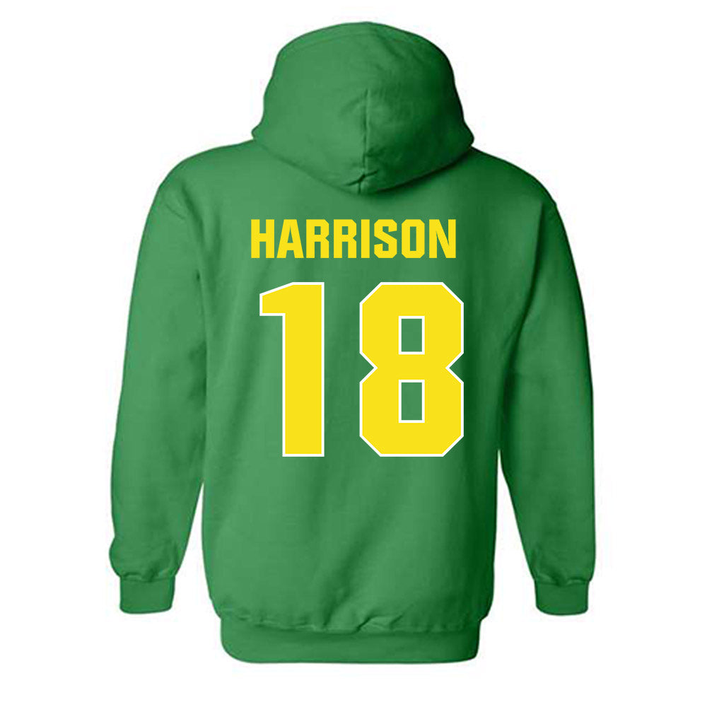 Oregon - NCAA Football : Kendre Harrison - Sports Shersey Hooded Sweatshirt-1