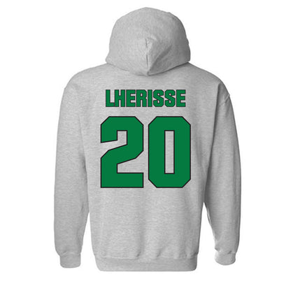 Oregon - NCAA Football : Xavier Lherisse - Sports Shersey Hooded Sweatshirt-1