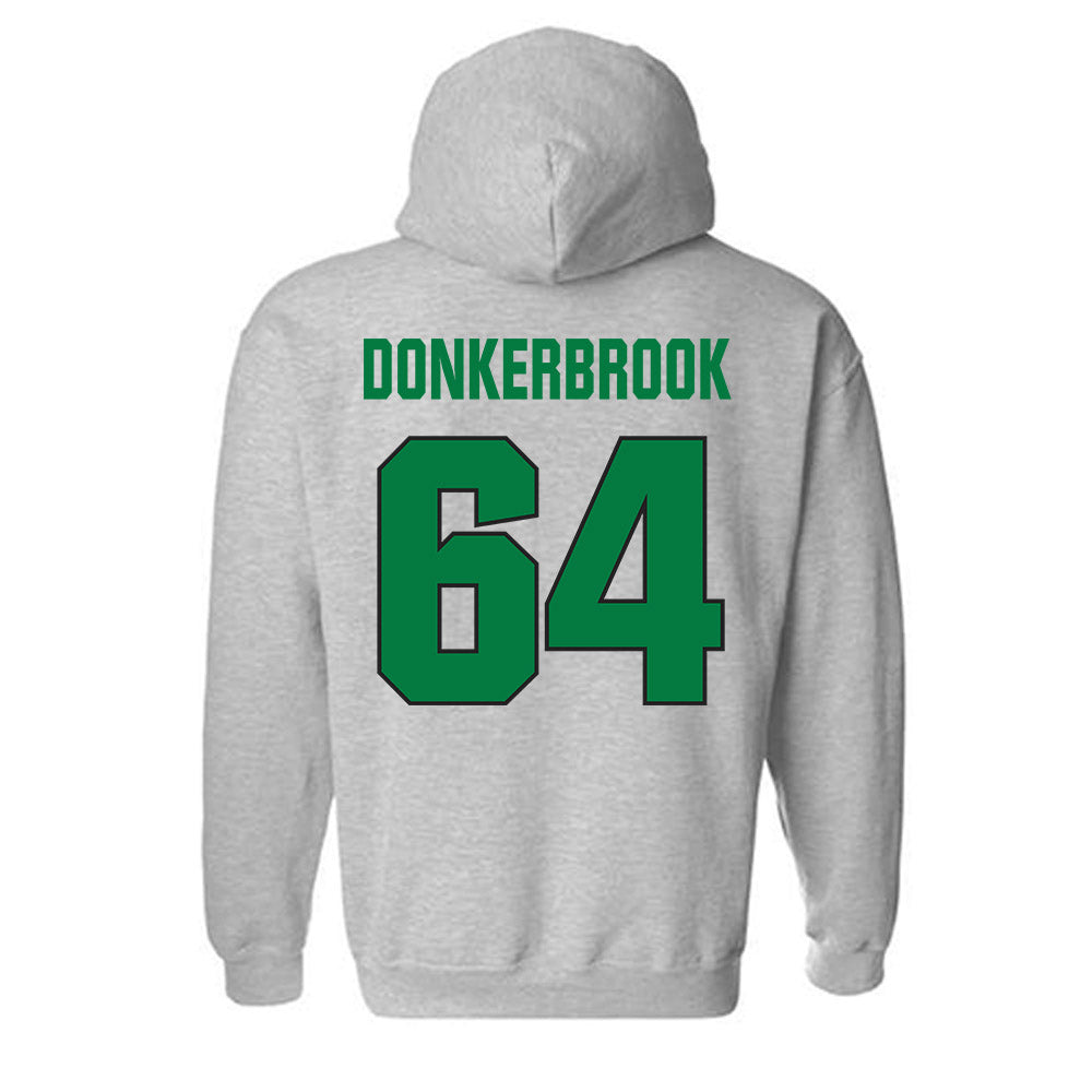 Oregon - NCAA Football : Thomas Donkerbrook - Sports Shersey Hooded Sweatshirt-1