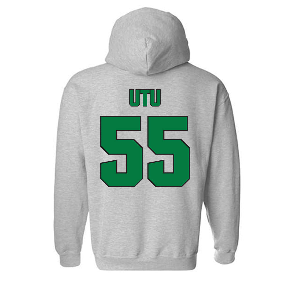 Oregon - NCAA Football : Douglas Utu - Sports Shersey Hooded Sweatshirt-1
