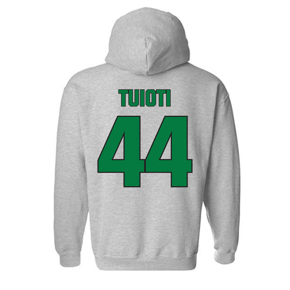 Oregon - NCAA Football : Teitum Tuioti - Sports Shersey Hooded Sweatshirt-1