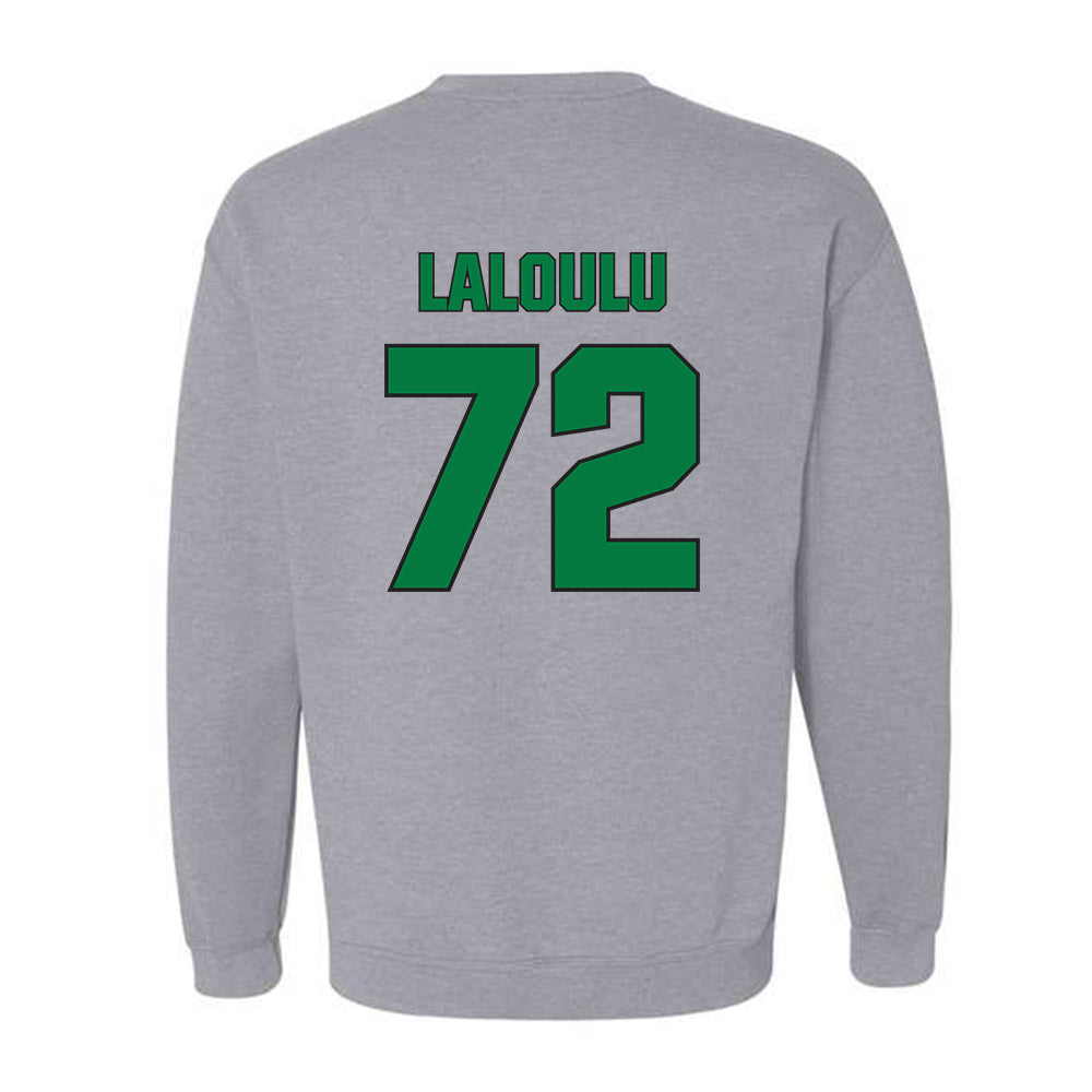 Oregon - NCAA Football : Iapani Laloulu - Sports Shersey Crewneck Sweatshirt-1