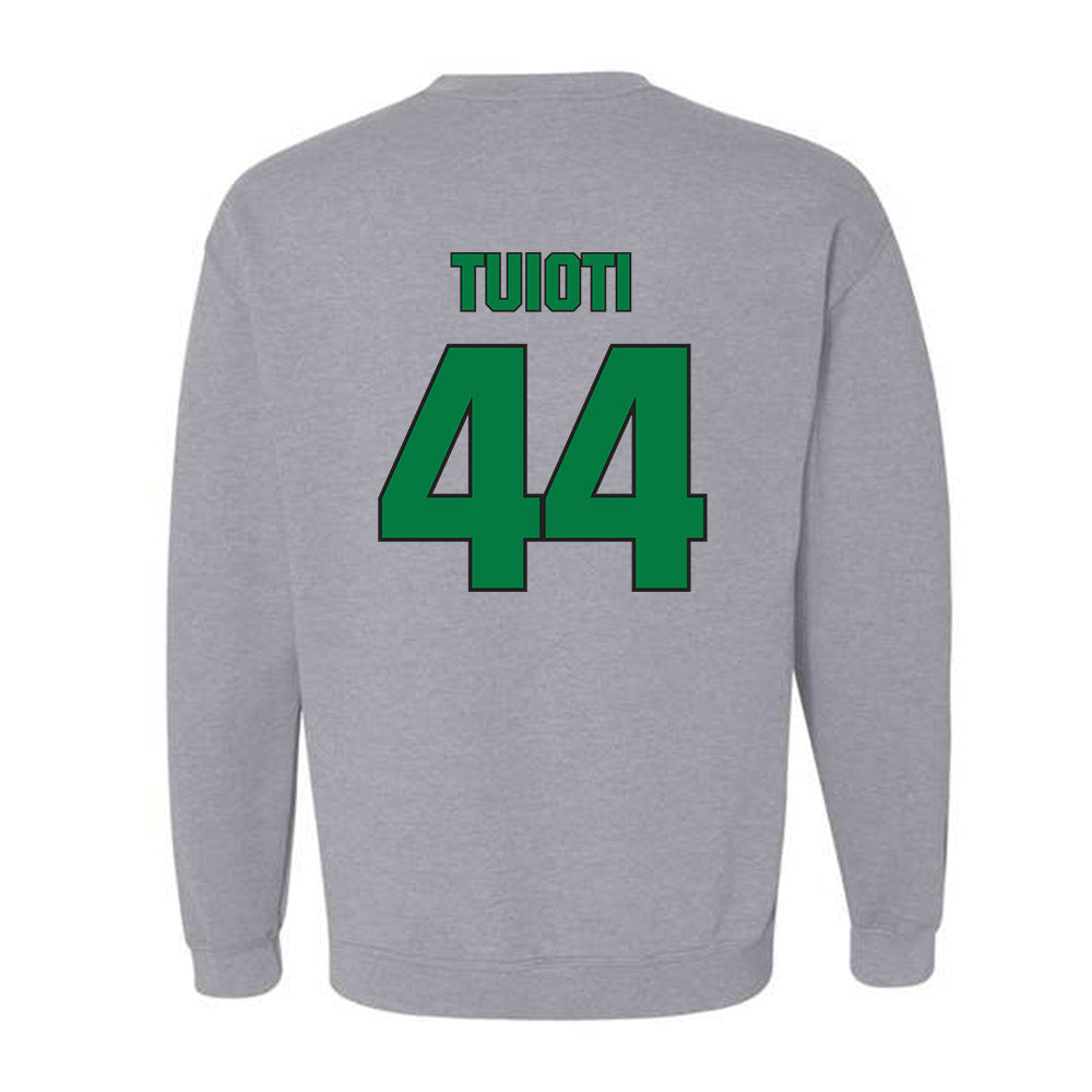 Oregon - NCAA Football : Teitum Tuioti - Sports Shersey Crewneck Sweatshirt-1