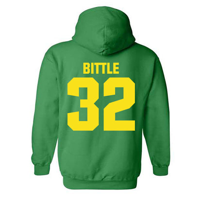 Oregon - NCAA Men's Basketball : Nate Bittle - Sports Shersey Hooded Sweatshirt-1