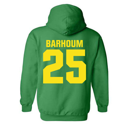 Oregon - NCAA Women's Basketball : Sara Barhoum - Sports Shersey Hooded Sweatshirt-1