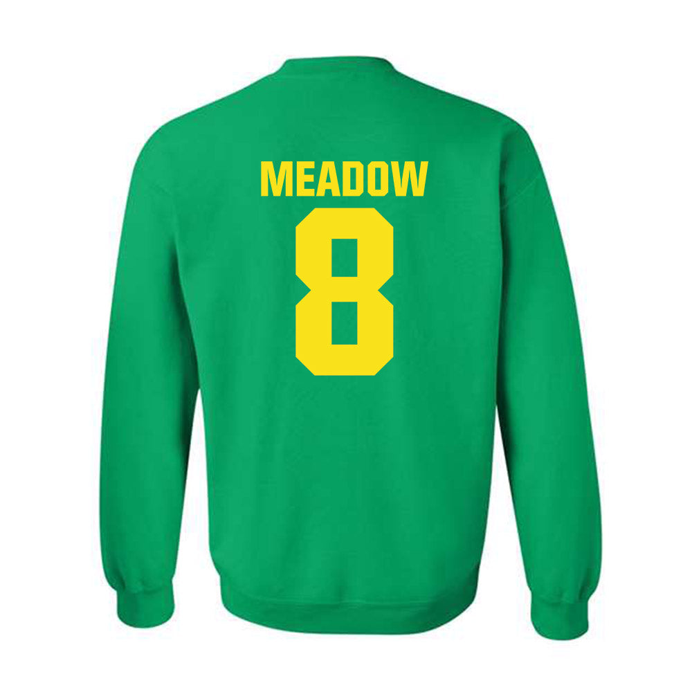 Oregon - NCAA Men's Basketball : Andrew Meadow - Sports Shersey Crewneck Sweatshirt-1
