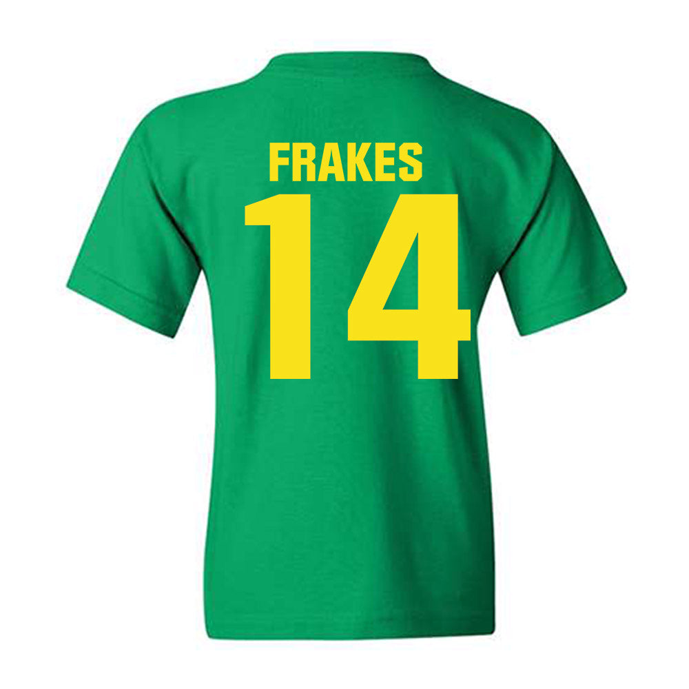 Oregon - NCAA Men's Basketball : JJ Frakes - Sports Shersey Youth T-Shirt-1