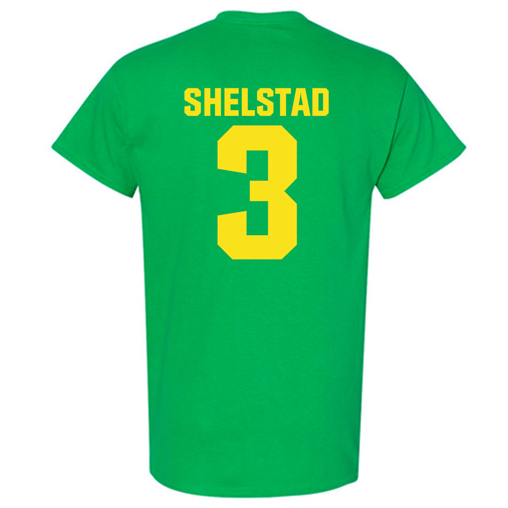 Oregon - NCAA Men's Basketball : Jackson Shelstad - Sports Shersey T-Shirt-1