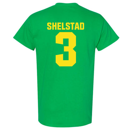 Oregon - NCAA Men's Basketball : Jackson Shelstad - Sports Shersey T-Shirt-1