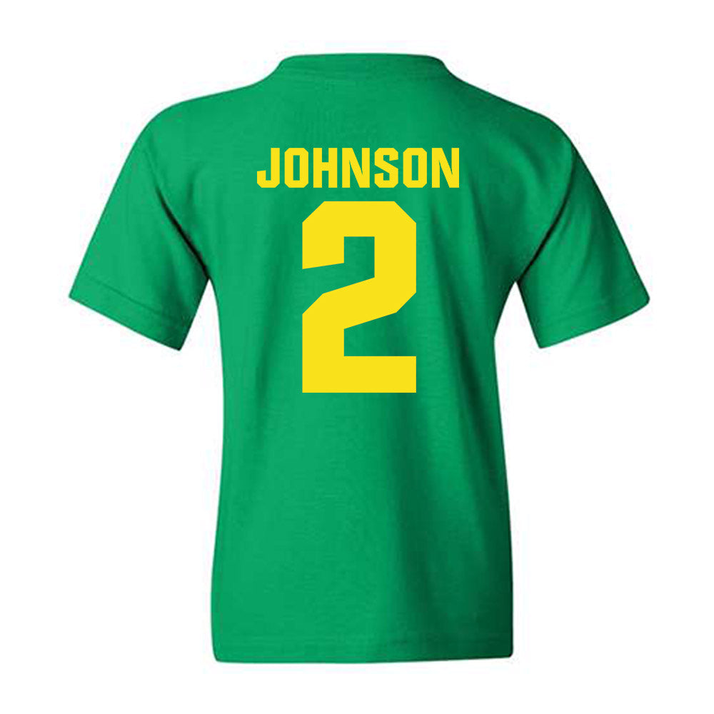 Oregon - NCAA Men's Basketball : Jasper Johnson - Sports Shersey Youth T-Shirt-1