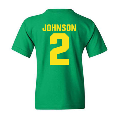 Oregon - NCAA Men's Basketball : Jasper Johnson - Sports Shersey Youth T-Shirt-1