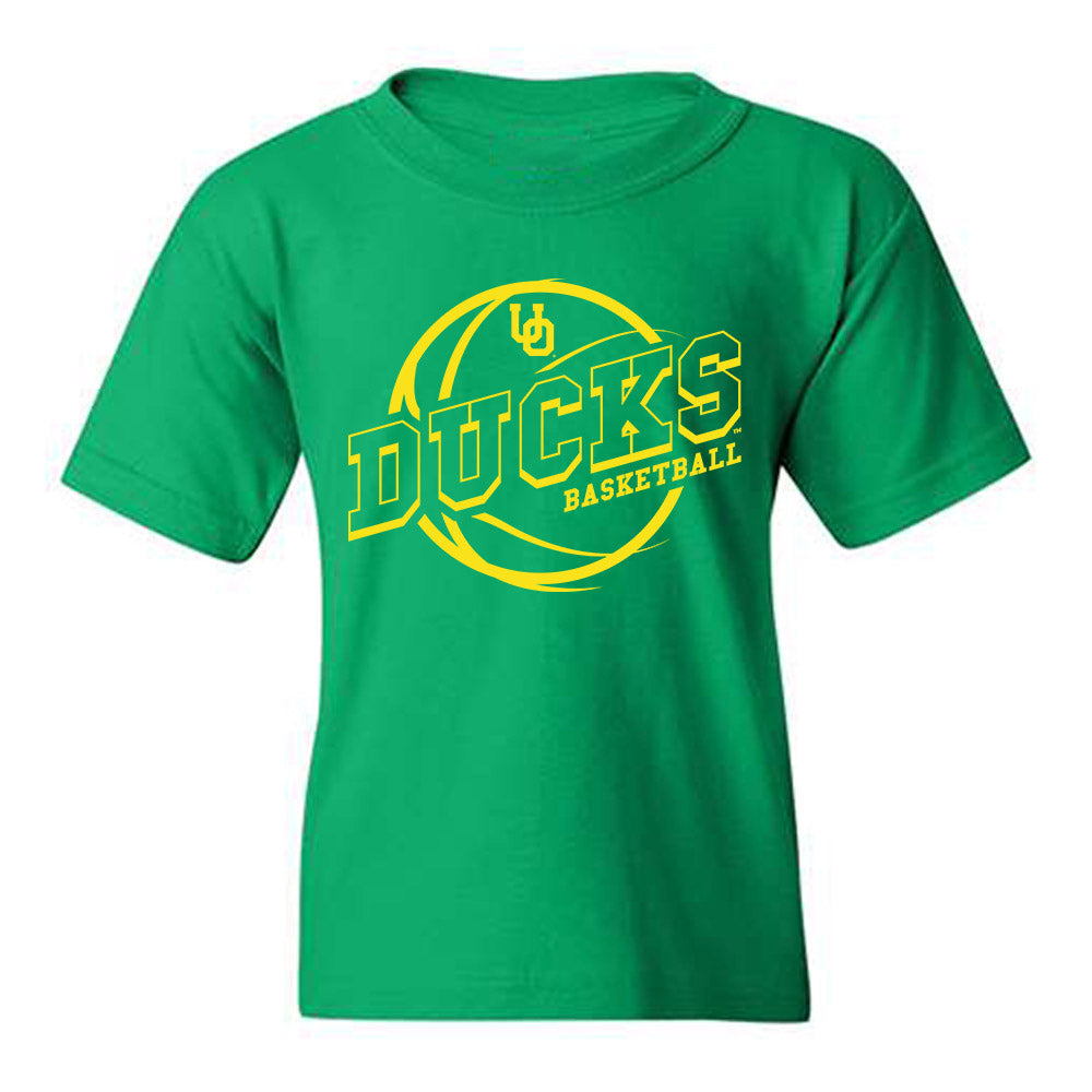 Oregon - NCAA Men's Basketball : Jasper Johnson - Sports Shersey Youth T-Shirt-0