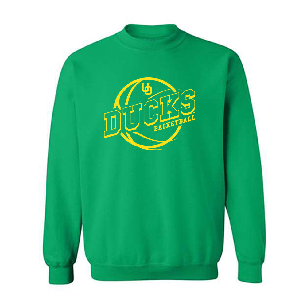 Oregon - NCAA Men's Basketball : Jasper Johnson - Sports Shersey Crewneck Sweatshirt-0