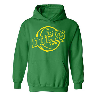 Oregon - NCAA Men's Basketball : Andrew Meadow - Sports Shersey Hooded Sweatshirt-0