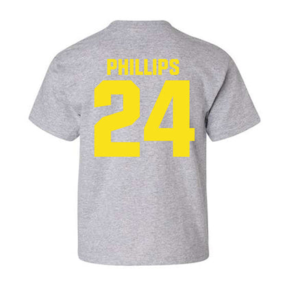 Oregon - NCAA Men's Basketball : Jamari Phillips - Sports Shersey Youth T-Shirt-1