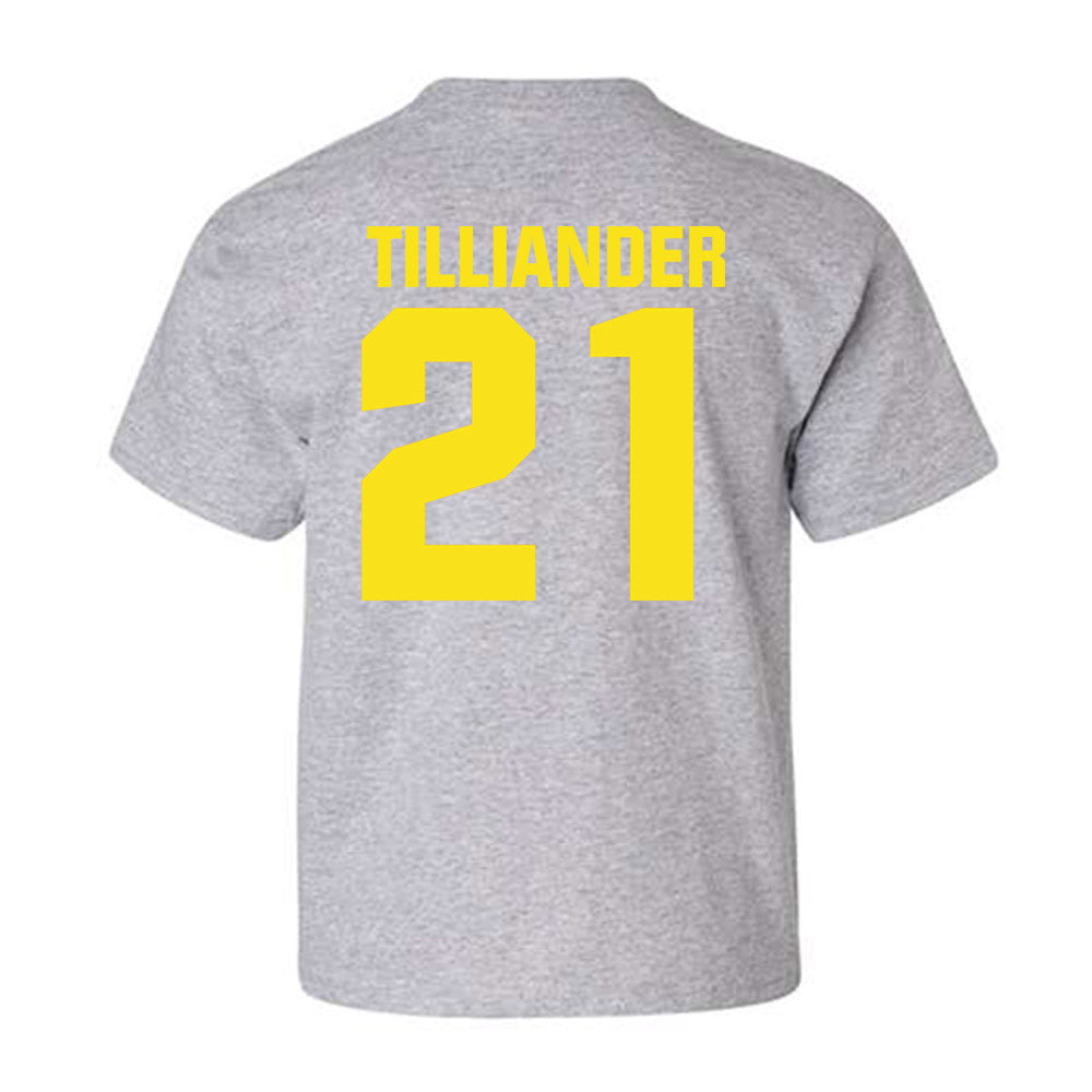 Oregon - NCAA Women's Basketball : Filippa Tilliander - Sports Shersey Youth T-Shirt-1