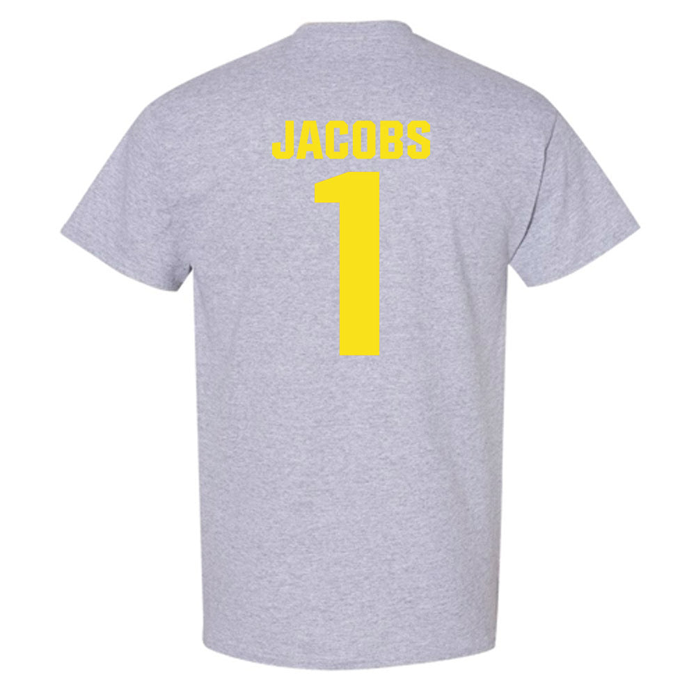 Oregon - NCAA Women's Basketball : Mia Jacobs - Sports Shersey T-Shirt-1