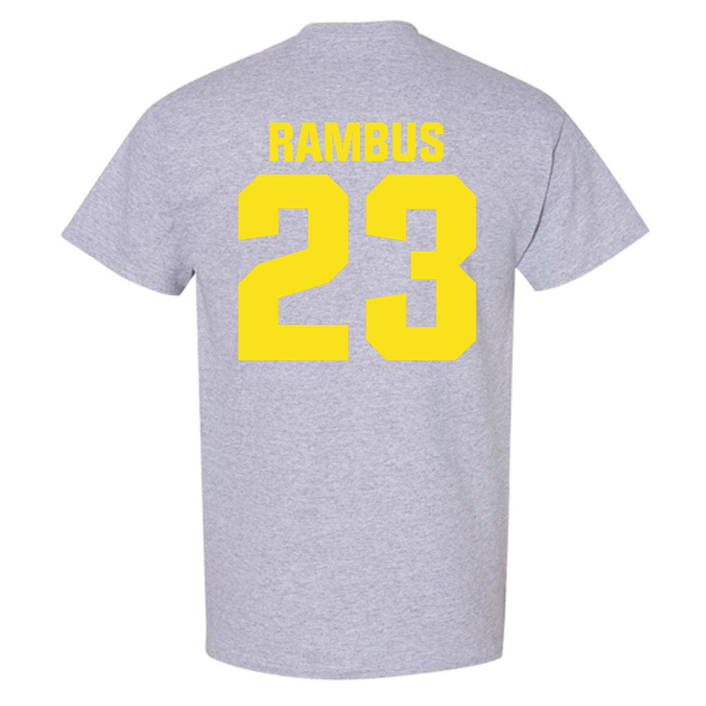 Oregon - NCAA Women's Basketball : Sarah Rambus - Sports Shersey T-Shirt-1