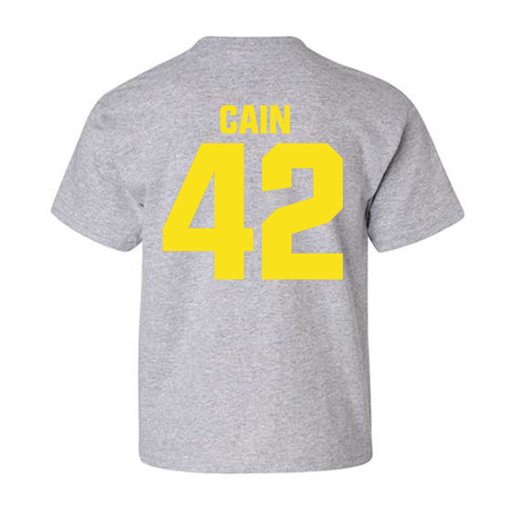 Oregon - NCAA Women's Basketball : Avary Cain - Sports Shersey Youth T-Shirt-1