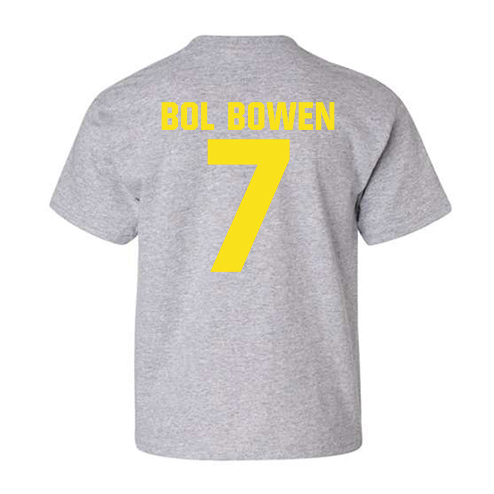 Oregon - NCAA Men's Basketball : Taylor Bol Bowen - Sports Shersey Youth T-Shirt-1