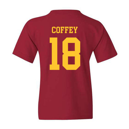 Iowa State - NCAA Football : David Coffey - Sports Shersey Youth T-Shirt