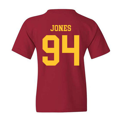 Iowa State - NCAA Football : Jake Jones - Sports Shersey Youth T-Shirt-1