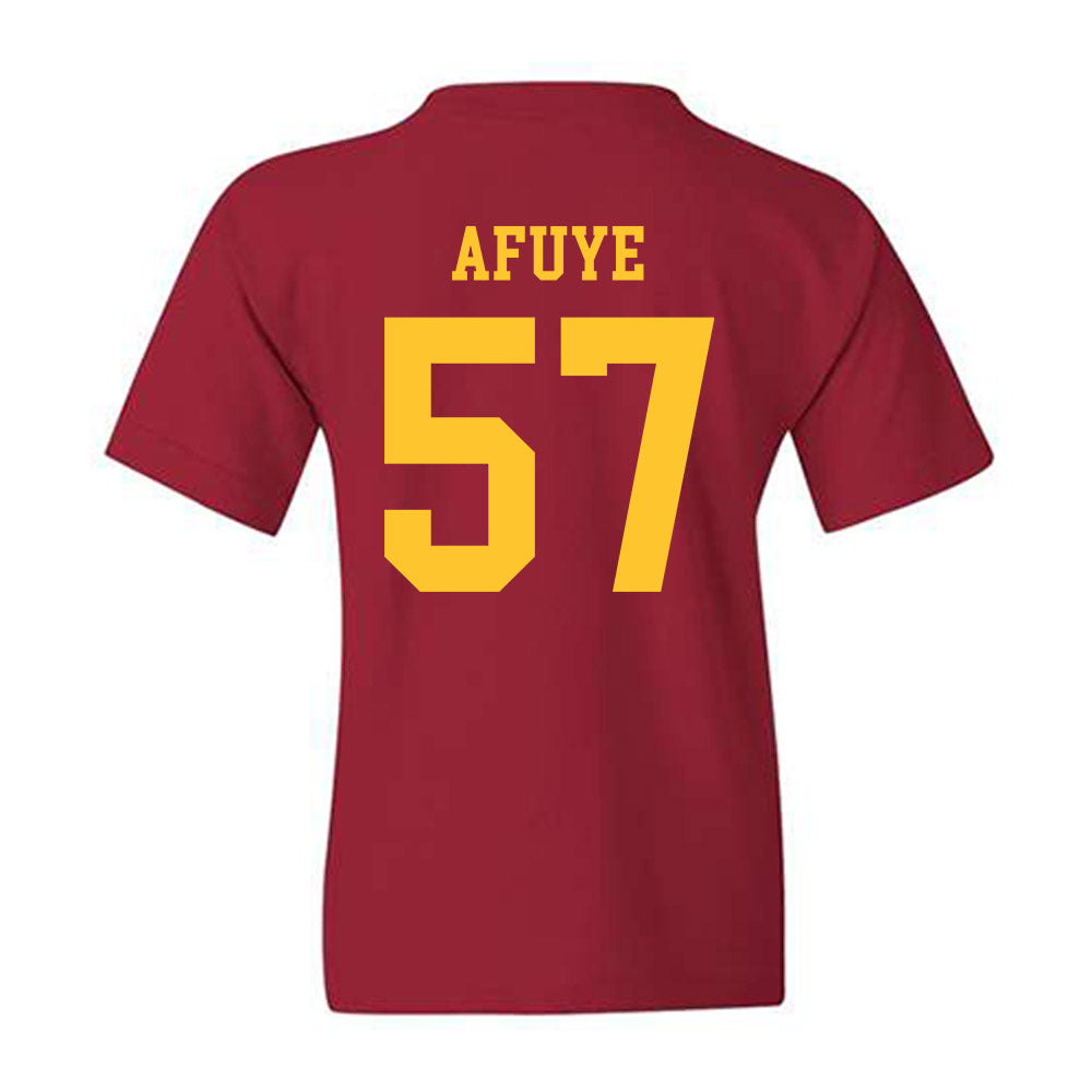 Iowa State - NCAA Football : Ajibola Afuye - Sports Shersey Youth T-Shirt-1