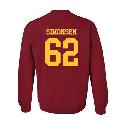 Iowa State - NCAA Football : Braden Simonsen - Sports Shersey Crewneck Sweatshirt-1