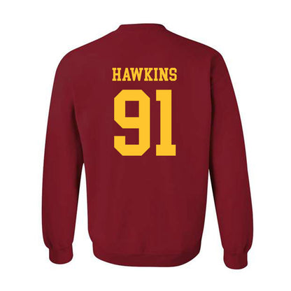 Iowa State - NCAA Football : Blake Hawkins - Sports Shersey Crewneck Sweatshirt-1