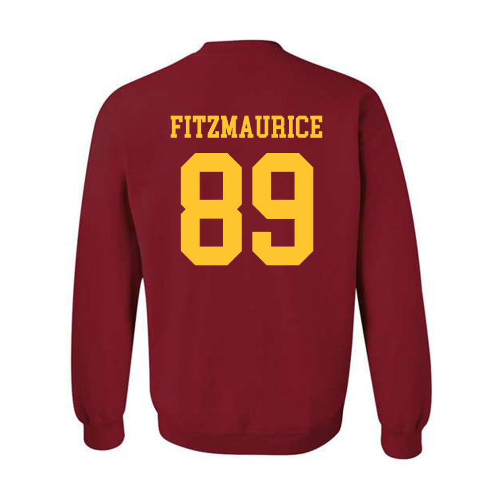 Iowa State - NCAA Football : Donovan Fitzmaurice - Sports Shersey Crewneck Sweatshirt-1