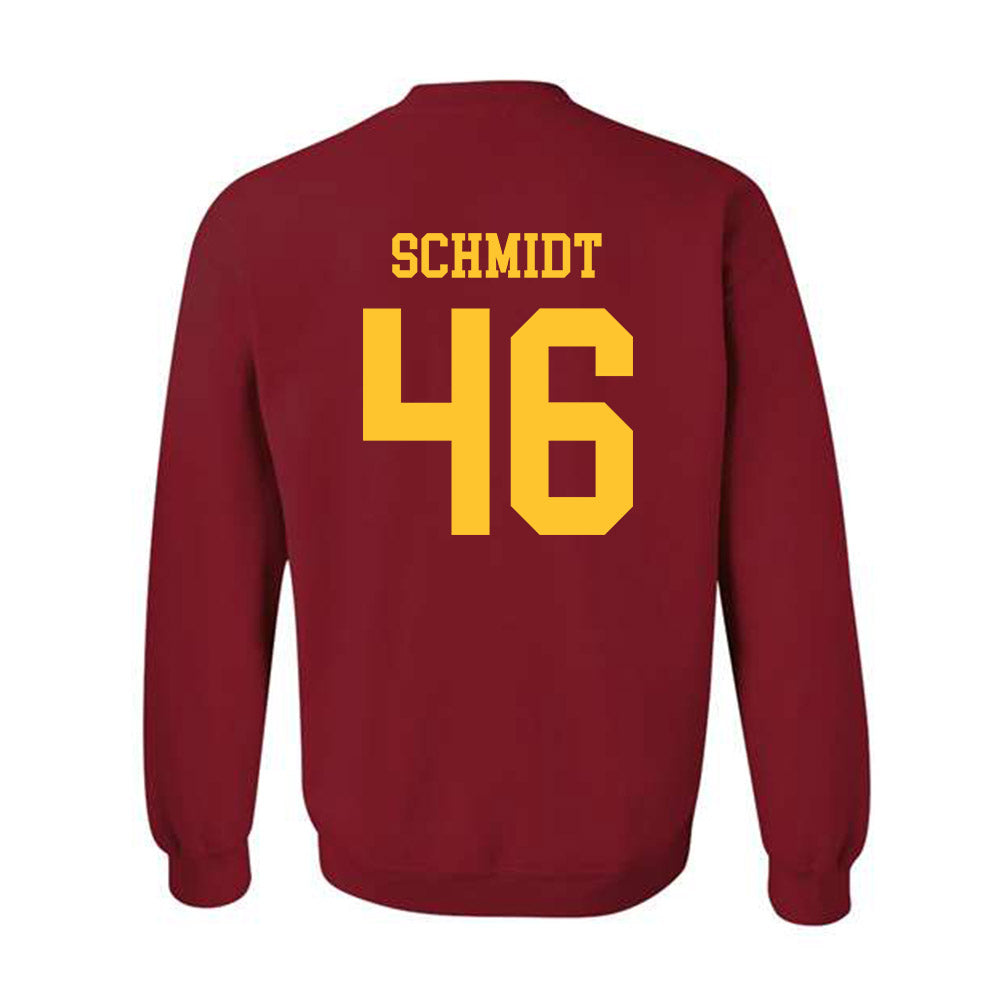 Iowa State - NCAA Football : Caleb Schmidt - Sports Shersey Crewneck Sweatshirt-1