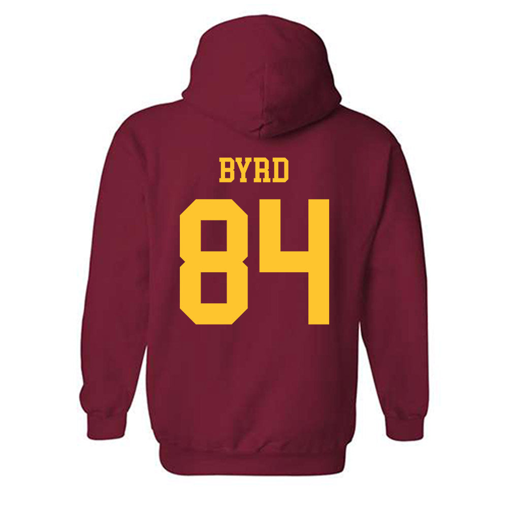 Iowa State - NCAA Football : Drew Byrd - Sports Shersey Hooded Sweatshirt-1