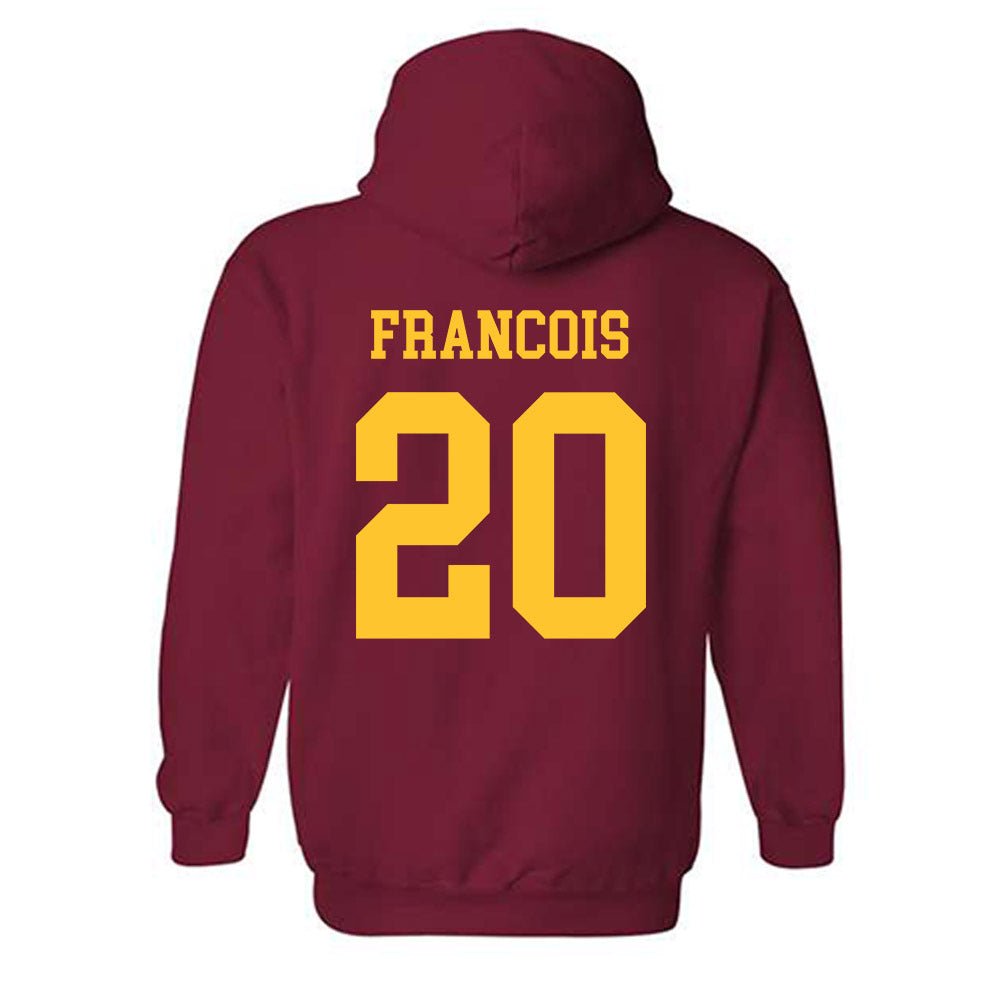 Iowa State - NCAA Football : Caleb Francois - Sports Shersey Hooded Sweatshirt-1