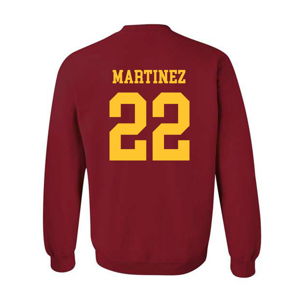 Iowa State - NCAA Football : Xavier Martinez - Sports Shersey Crewneck Sweatshirt-1