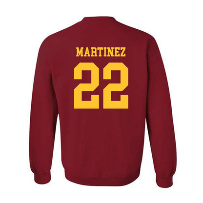 Iowa State - NCAA Football : Xavier Martinez - Sports Shersey Crewneck Sweatshirt-1