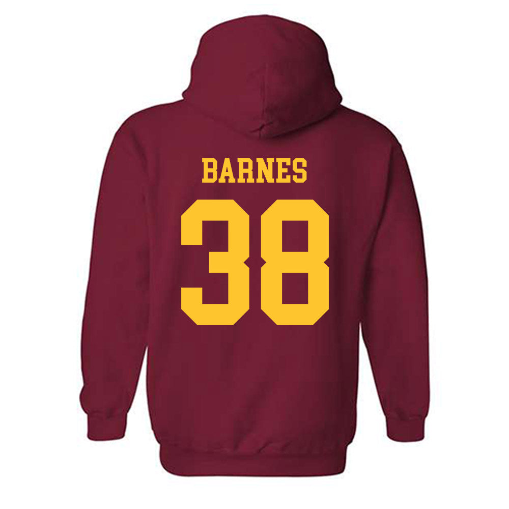 Iowa State - NCAA Football : Amiri Barnes - Sports Shersey Hooded Sweatshirt-1