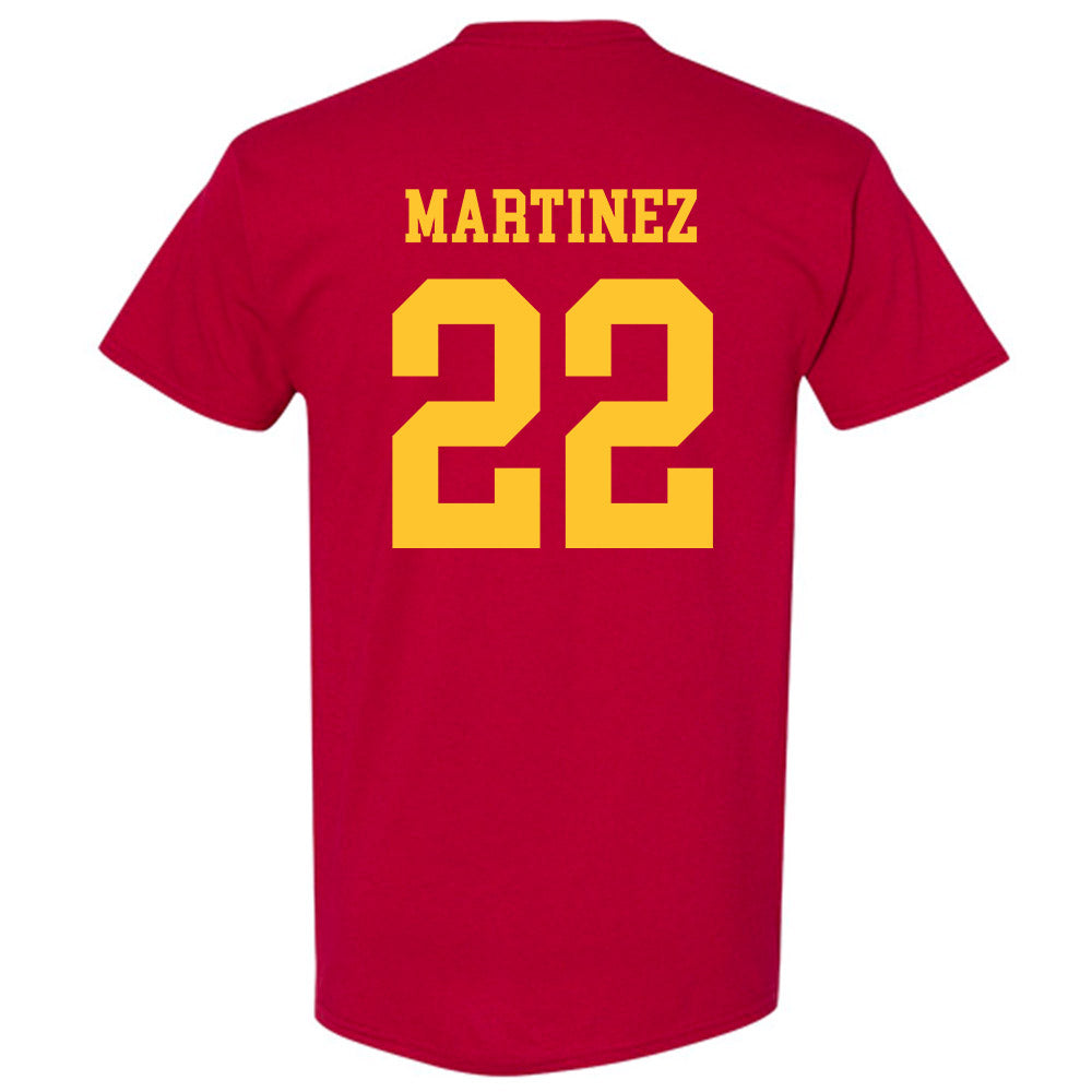 Iowa State - NCAA Football : Xavier Martinez - Sports Shersey T-Shirt-1